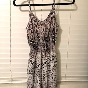 Snake skin romper